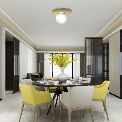 Mennyezeti lámpa PLATO 1xE14/40W/230V á. 19 cm