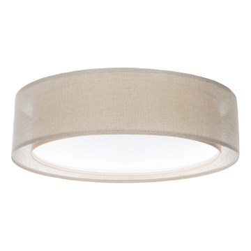 Mennyezeti lámpa PURO 2xE27/40W/230V, átmérő 50 cm, bézs