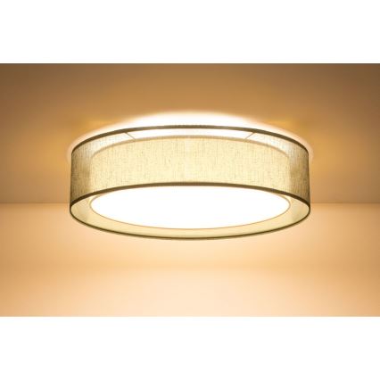 Mennyezeti lámpa PURO 2xE27/40W/230V átmérő 50 cm zöld