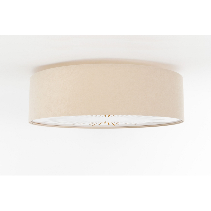 Mennyezeti lámpa RAYS 2xE27/60W/230V átm. 40 cm bézs