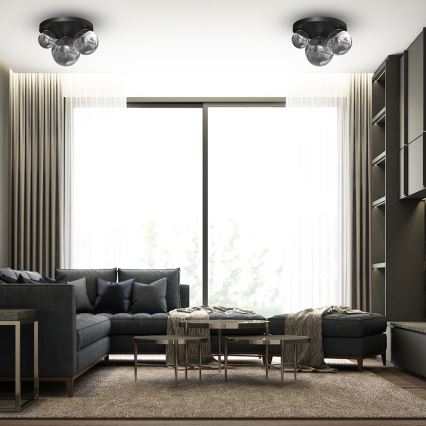 Mennyezeti lámpa REFLEX 2xE14/40W/230V + 1xE27/60W/230V