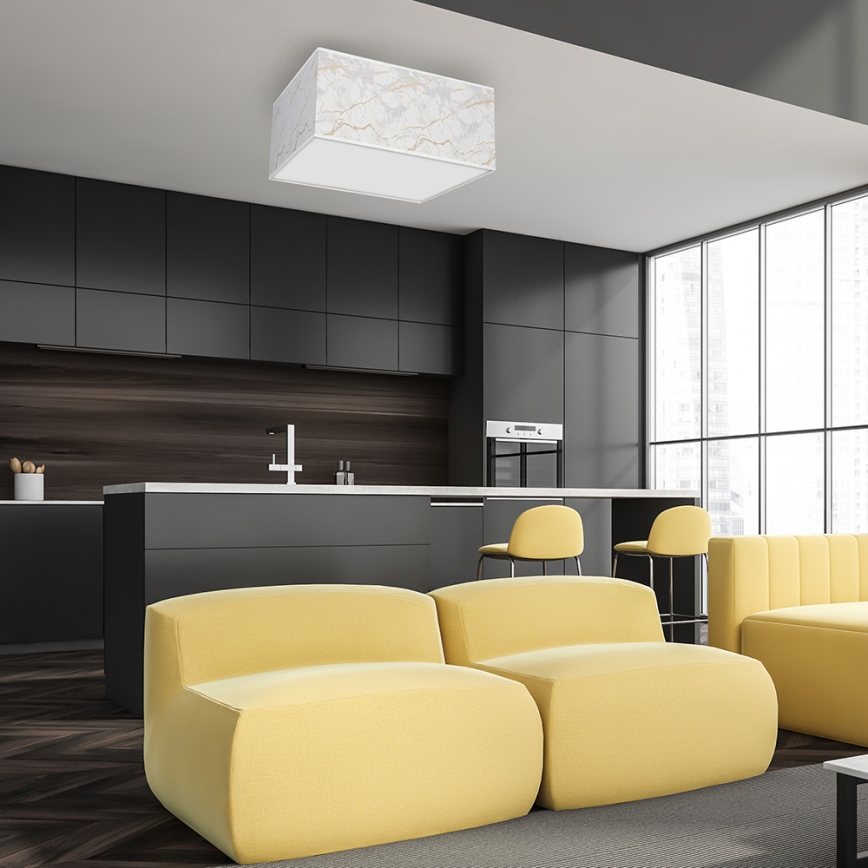 Mennyezeti lámpa SENSO 3xE27/60W/230V fehér