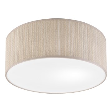 Mennyezeti lámpa SIRJA 1xE27/15W/230V, átmérő 35 cm, bézs