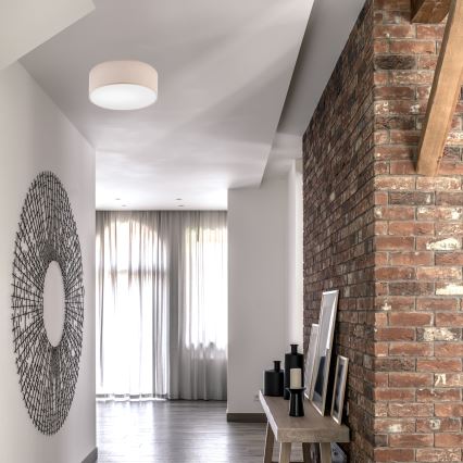 Mennyezeti lámpa SIRJA 1xE27/60W/230V á. 35 cm bézs