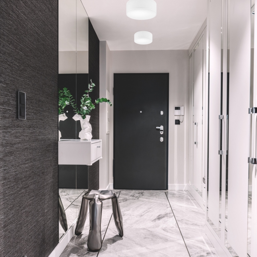 Mennyezeti lámpa SIRJA 1xE27/60W/230V á. 35 cm fehér