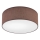 Mennyezeti lámpa SIRJA 1xE27/60W/230V átm. 35 cm barna