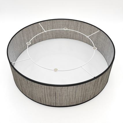 Mennyezeti lámpa SIRJA 2x E27/15W/230V, Ø 45 cm, barna