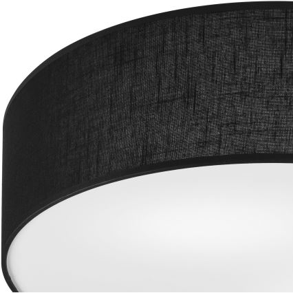 Mennyezeti lámpa SIRJA 2xE27/15W/230V átm. 45 cm fekete