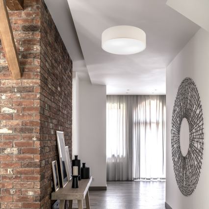Mennyezeti lámpa SIRJA 2xE27/15W/230V átm. 45 cm krémszínű