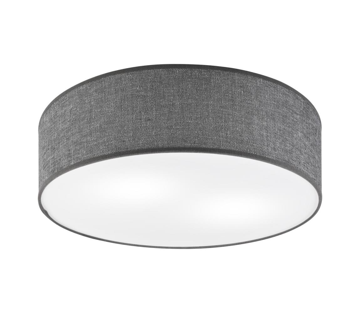 Mennyezeti lámpa SIRJA 2xE27/15W/230V átm. 45 cm szürke LM