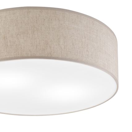 Mennyezeti lámpa SIRJA 2xE27/15W/230V átmérő 45 cm bézs