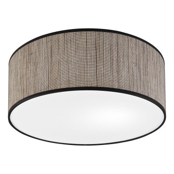 Mennyezeti lámpa SIRJA 2xE27/15W/230V Ø 35 cm barna