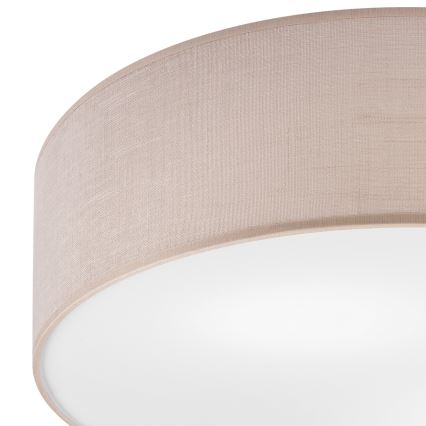 Mennyezeti lámpa SIRJA 2xE27/15W/230V Ø 45 cm bézs