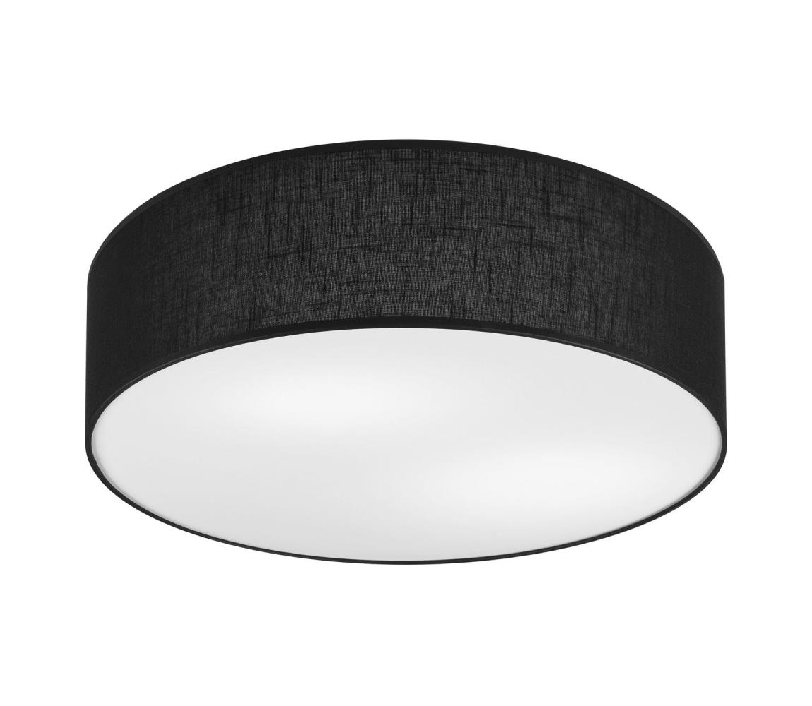 Mennyezeti lámpa SIRJA 2xE27/60W/230V átm. 45 cm fekete