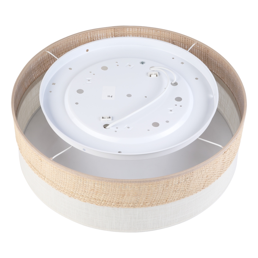 Mennyezeti lámpa SIRJA BOHO 2xE27/15W/230V átm. 45 cm bézs/krém