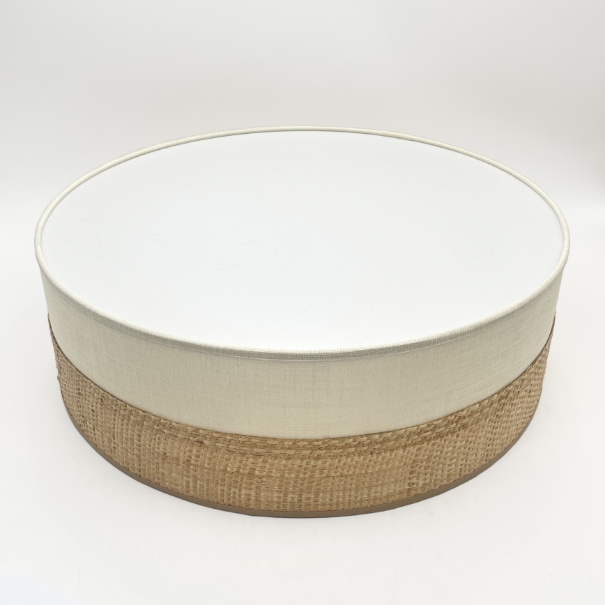 Mennyezeti lámpa SIRJA BOHO 2xE27/15W/230V átm. 45 cm bézs/krém