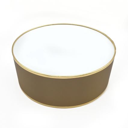 Mennyezeti lámpa SIRJA DOUBLE 2xE14/15W/230V átm. 35 cm barna/arany