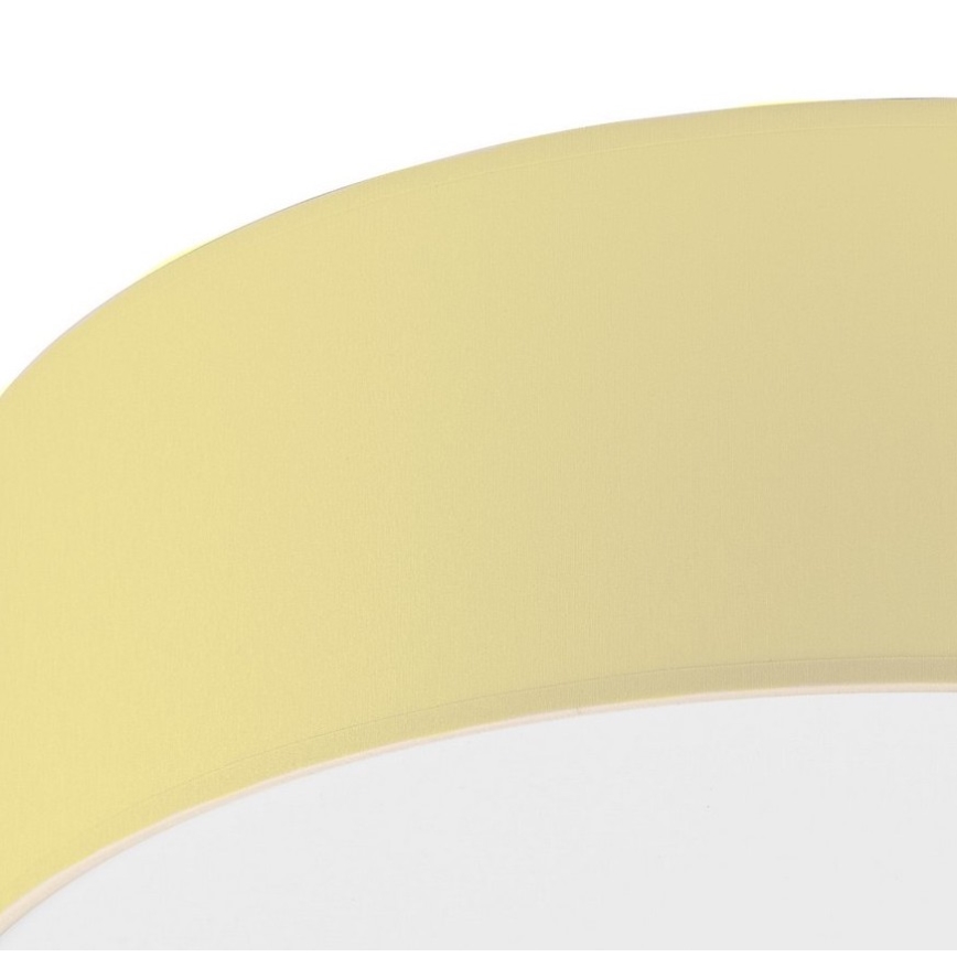 Mennyezeti lámpa SIRJA PASTEL 2xE27/60W/230V átm. 45 cm sárga