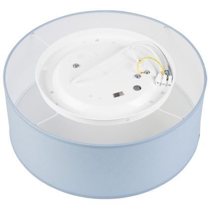 Mennyezeti lámpa SIRJA PASTEL DOUBLE 2xE27/15W/230V átm. 35 cm kék