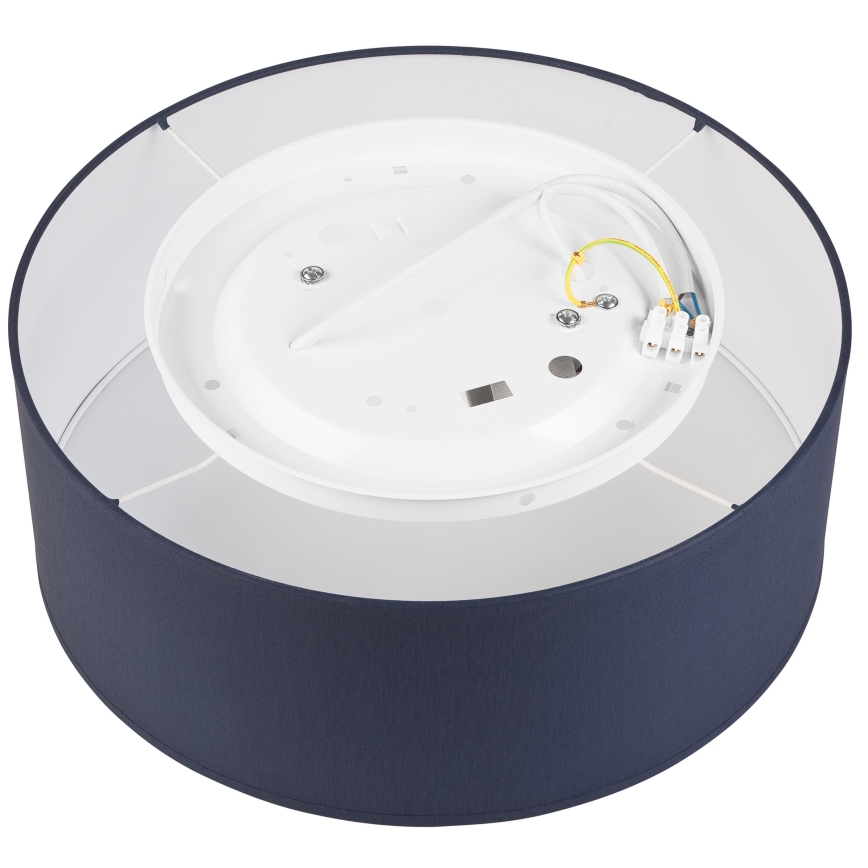 Mennyezeti lámpa SIRJA PASTEL DOUBLE 2xE27/15W/230V átm. 35 cm sötét kék