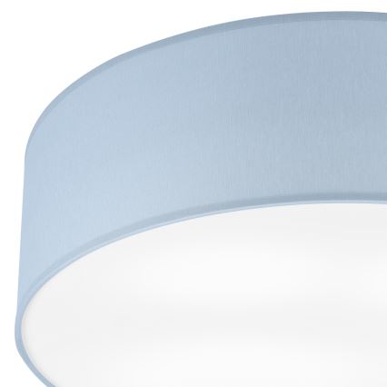 Mennyezeti lámpa SIRJA PASTEL DOUBLE 4xE27/15W/230V átm. 45 cm kék
