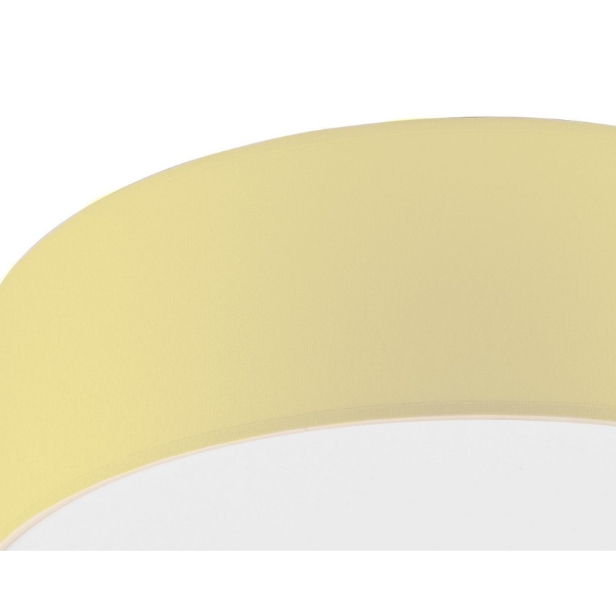 Mennyezeti lámpa SIRJA PASTEL DOUBLE 4xE27/15W/230V átm. 45 cm sárga