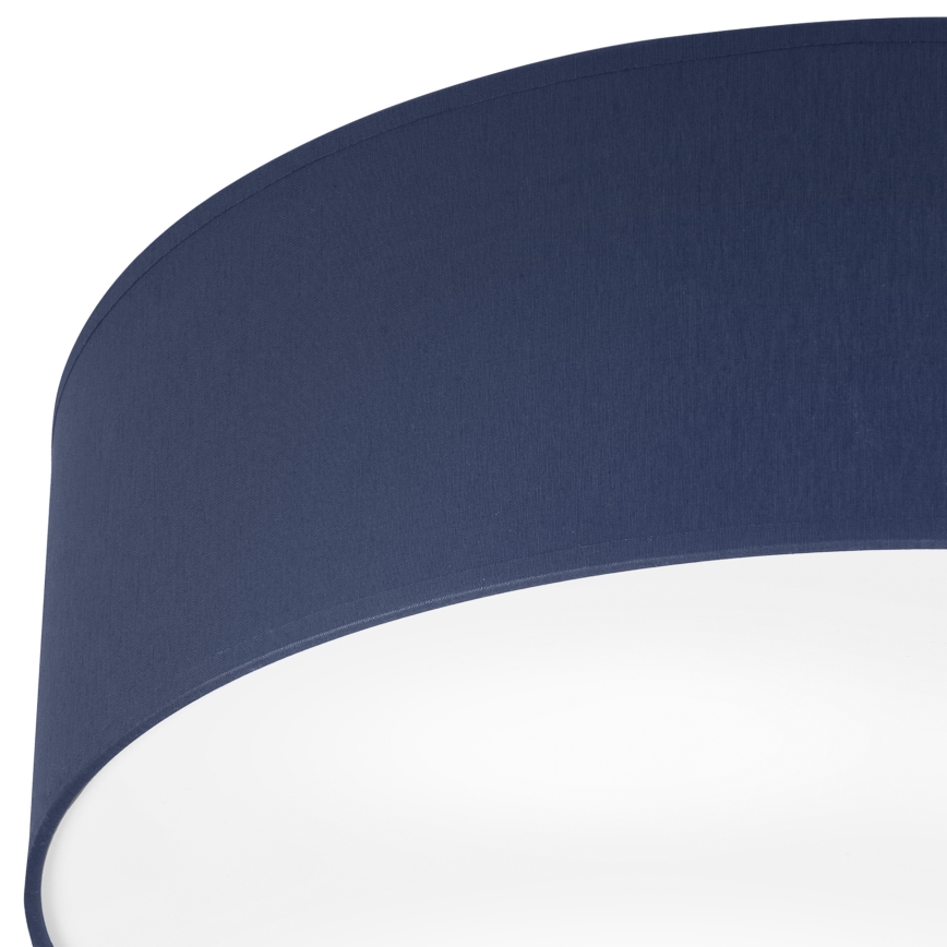 Mennyezeti lámpa SIRJA PASTEL DOUBLE 4xE27/15W/230V átm. 45 cm sötét kék