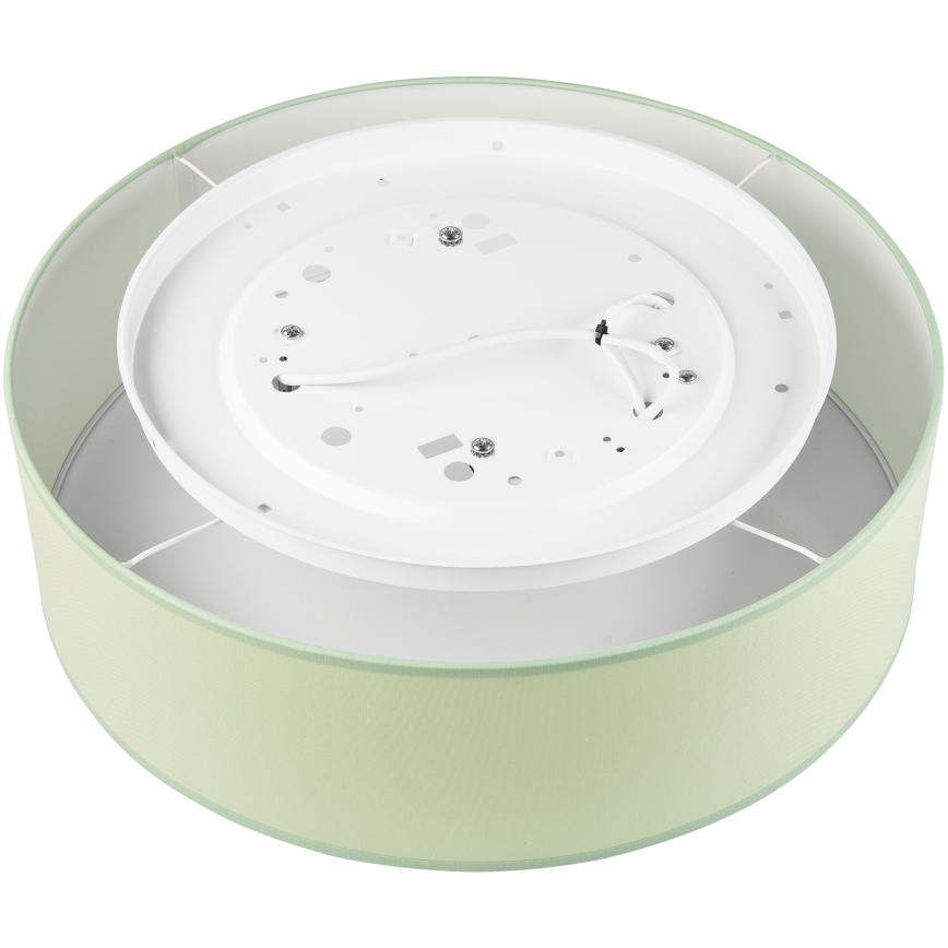 Mennyezeti lámpa SIRJA PASTEL DOUBLE 4xE27/15W/230V átm. 45 cm zöld