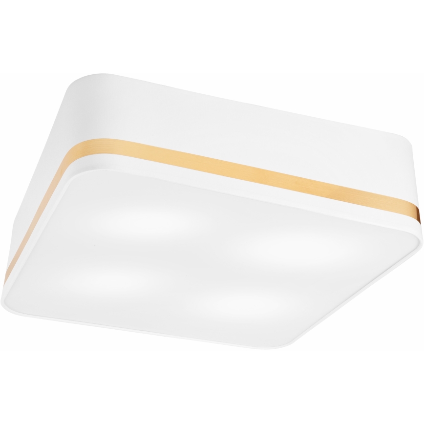 Mennyezeti lámpa SIRJA SQUARE 4xE27/60W/230V 45x45 cm fehér