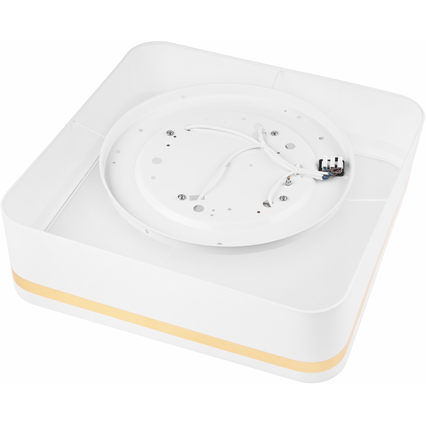 Mennyezeti lámpa SIRJA SQUARE 4xE27/60W/230V 45x45 cm fehér