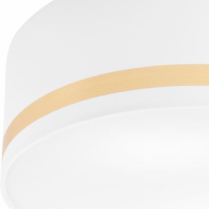 Mennyezeti lámpa SIRJA STRIPE 2xE27/15W/230V átm. 35 cm fehér