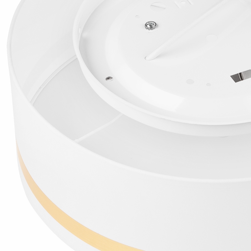 Mennyezeti lámpa SIRJA STRIPE 2xE27/15W/230V átm. 35 cm fehér