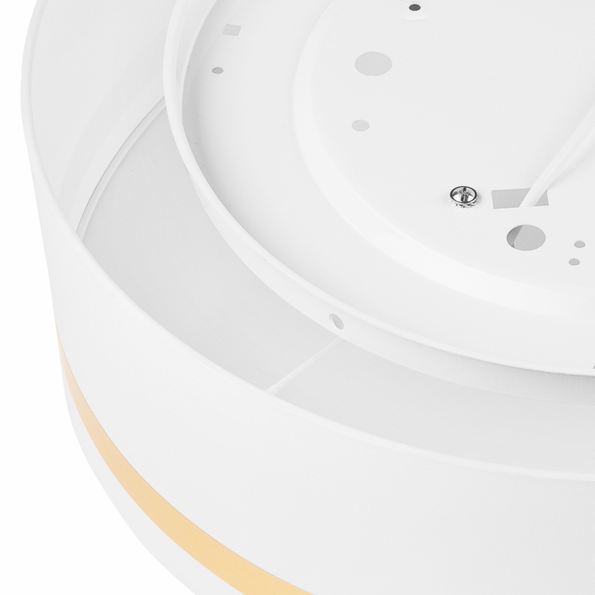 Mennyezeti lámpa SIRJA STRIPE 4xE27/15W/230V átm. 45 cm fehér