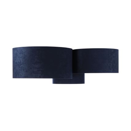 Mennyezeti lámpa SPACE 3xE27/60W/230V kék/arany