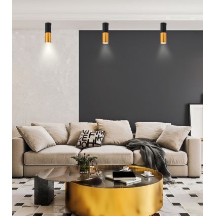 Mennyezeti lámpa TUBA 1xGU10/15W/230V