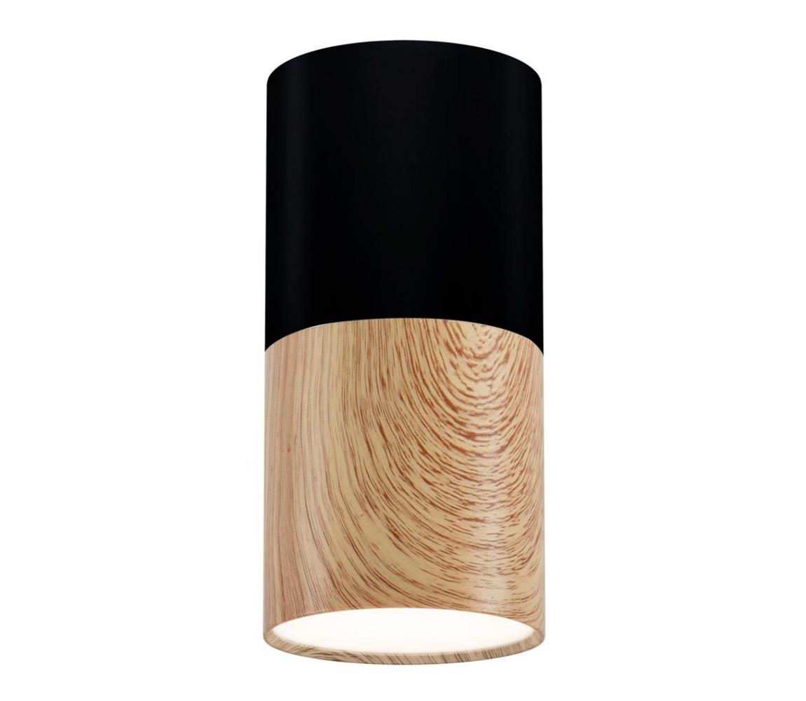 Mennyezeti lámpa TUBA 1xGU10/50W/230V fekete 2282862