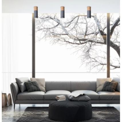 Mennyezeti lámpa TUBA GU10/15W/230V