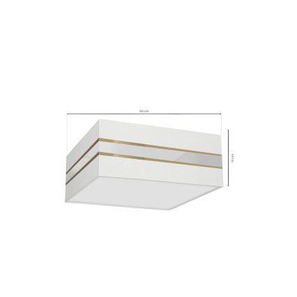 Mennyezeti lámpa ULTIMO 3xE27/60W/230V fehér