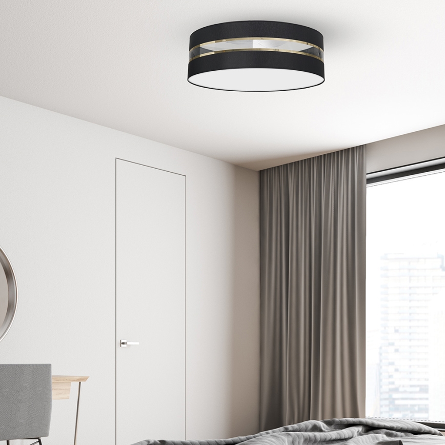 Mennyezeti lámpa ULTIMO 3xE27/60W/230V fekete