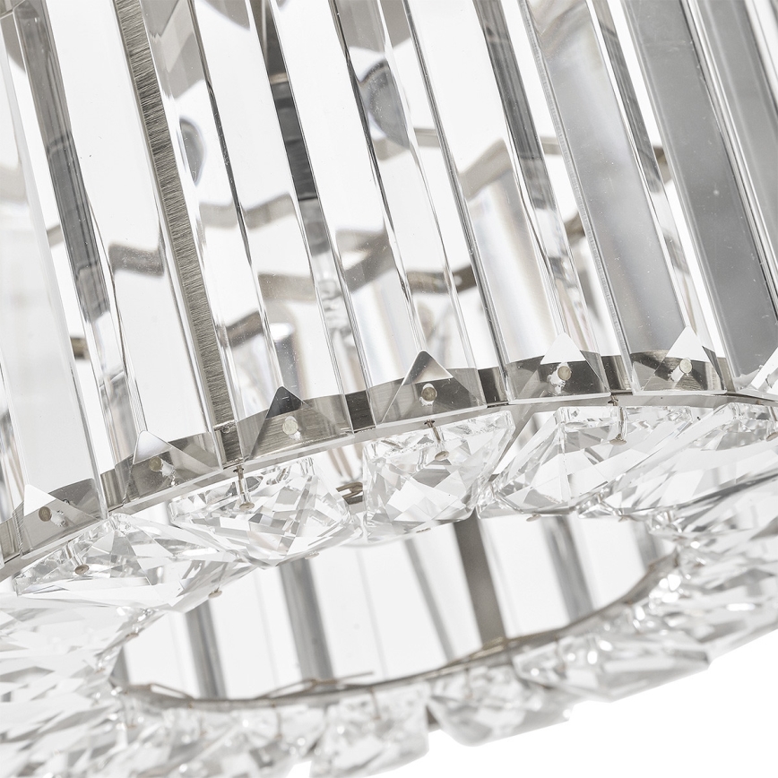 Mennyezeti lámpa VETRO 1xE27/15W/230V átm. 24,5 cm matt króm