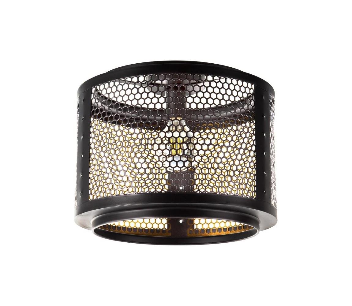 Mennyezeti lámpa VITO 1xE27/40W/230V fekete 5182007823