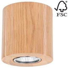 Mennyezeti lámpa WOODDREAM 1xGU10/6W/230V - FSC minősítéssel