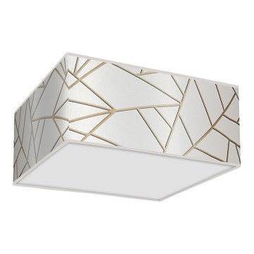 Mennyezeti lámpa ZIGGY 2xE27/60W/230V fehér/arany