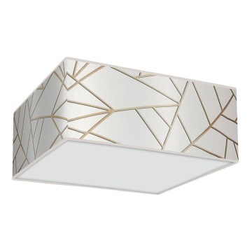 Mennyezeti lámpa ZIGGY 3xE27/60W/230V fehér/arany