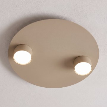 Mennyezeti lámpatest BOLX 2xGX53/10W/230V bézs