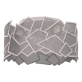 Mennyezeti lámpatest CAMO 3xE27/15W/230V, átm. 49,5 cm, bézs