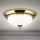 Mennyezeti lámpatest EMPIRA 2xE14/40W/230V, átm. 26,5 cm, arany