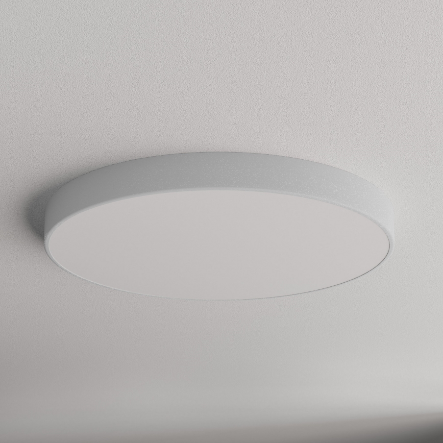 Mennyezeti lámpatest mozgás- és alkonyatérzékelővel CLEO 6xE27/24W/230V átm. 80 cm szürke