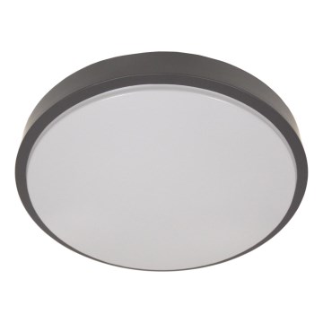 Mennyezeti lámpatest érzékelővel WILTON 2xE27/60W/230V átm. 33 cm antracit