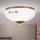 Mennyezeti lámpatest LANDHAUS 1xE27/60W/230V átm. 21 cm bronz/fehér/kék